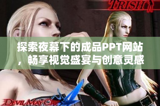 探索夜幕下的成品PPT网站，畅享视觉盛宴与创意灵感
