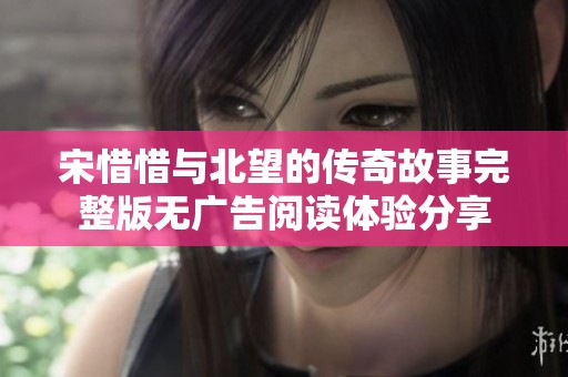 宋惜惜与北望的传奇故事完整版无广告阅读体验分享