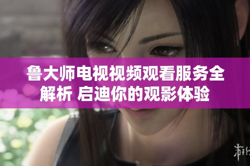 鲁大师电视视频观看服务全解析 启迪你的观影体验