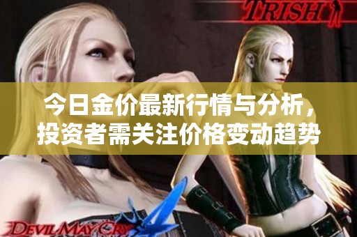 今日金价最新行情与分析，投资者需关注价格变动趋势