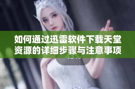 如何通过迅雷软件下载天堂资源的详细步骤与注意事项
