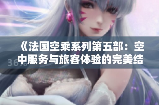 《法国空乘系列第五部：空中服务与旅客体验的完美结合》