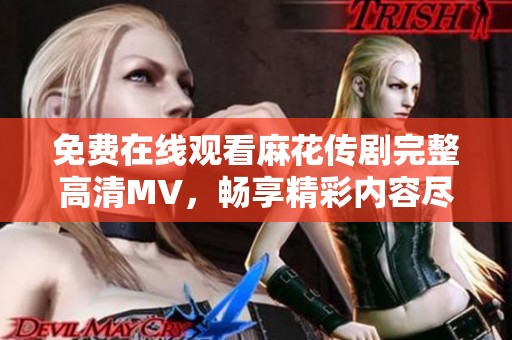 免费在线观看麻花传剧完整高清MV，畅享精彩内容尽在此处