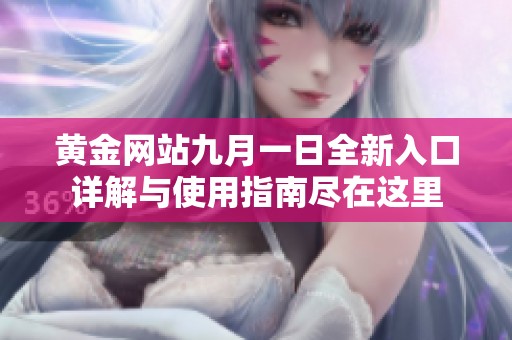 黄金网站九月一日全新入口详解与使用指南尽在这里
