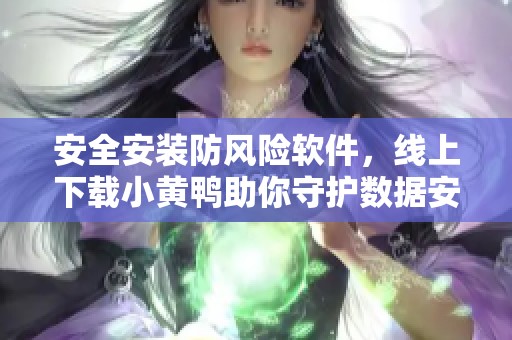 安全安装防风险软件，线上下载小黄鸭助你守护数据安全