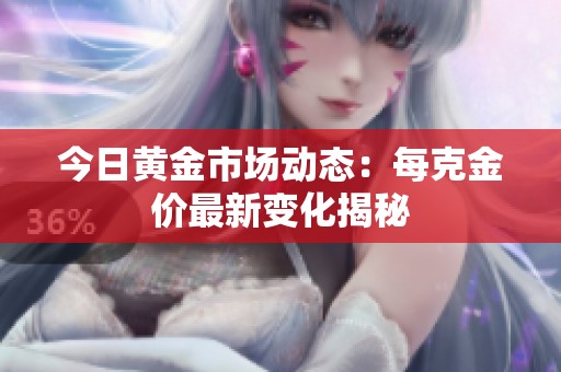 今日黄金市场动态：每克金价最新变化揭秘