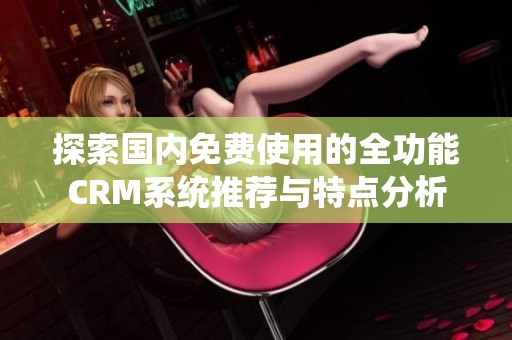探索国内免费使用的全功能CRM系统推荐与特点分析