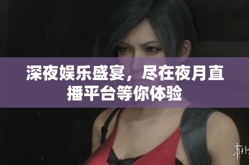 深夜娱乐盛宴，尽在夜月直播平台等你体验