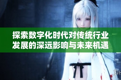探索数字化时代对传统行业发展的深远影响与未来机遇分析