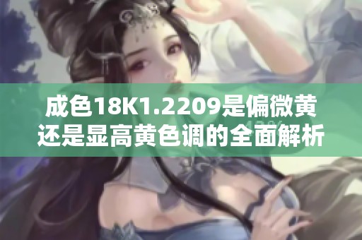 成色18K1.2209是偏微黄还是显高黄色调的全面解析