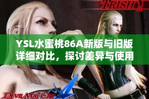 YSL水蜜桃86A新版与旧版详细对比，探讨差异与使用体验
