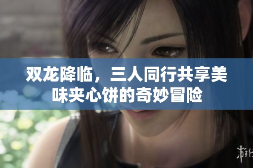 双龙降临，三人同行共享美味夹心饼的奇妙冒险