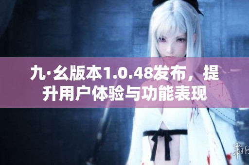 九·幺版本1.0.48发布，提升用户体验与功能表现