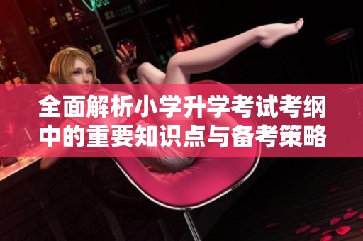 全面解析小学升学考试考纲中的重要知识点与备考策略