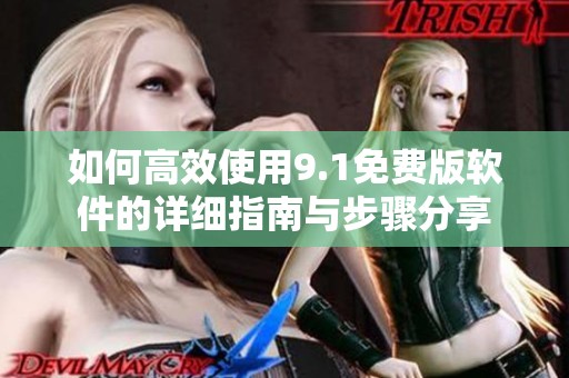 如何高效使用9.1免费版软件的详细指南与步骤分享