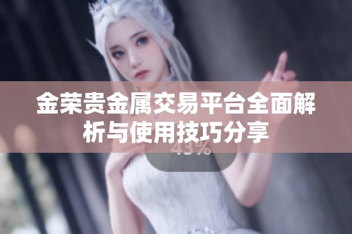 金荣贵金属交易平台全面解析与使用技巧分享
