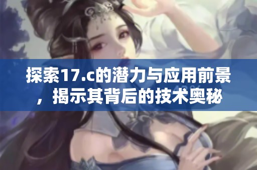 探索17.c的潜力与应用前景，揭示其背后的技术奥秘