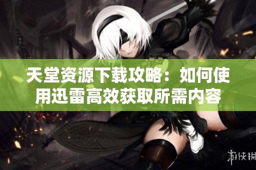 天堂资源下载攻略：如何使用迅雷高效获取所需内容
