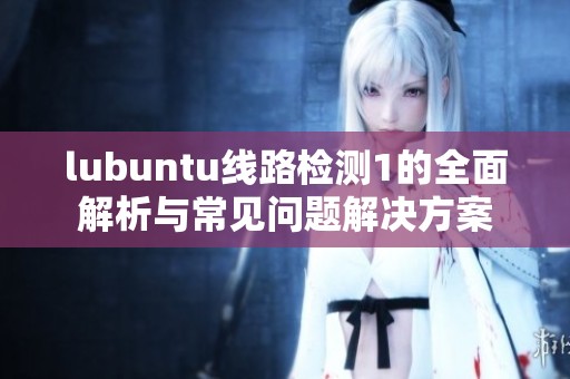 lubuntu线路检测1的全面解析与常见问题解决方案