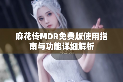 麻花传MDR免费版使用指南与功能详细解析