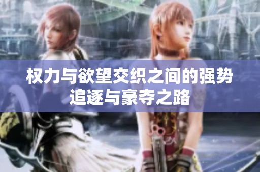 权力与欲望交织之间的强势追逐与豪夺之路