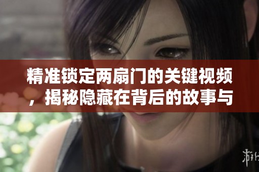 精准锁定两扇门的关键视频，揭秘隐藏在背后的故事与技巧