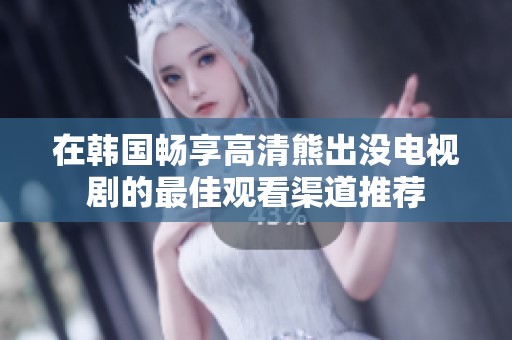 在韩国畅享高清熊出没电视剧的最佳观看渠道推荐