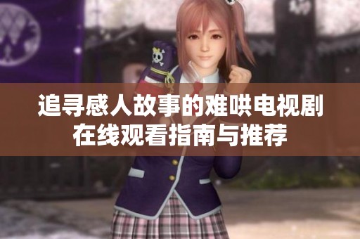 追寻感人故事的难哄电视剧在线观看指南与推荐