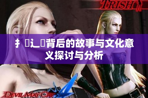 扌喿辶畐背后的故事与文化意义探讨与分析